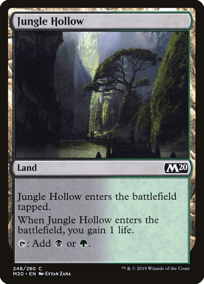 Jungle Hollow [Core Set 2020] | Jack's On Queen