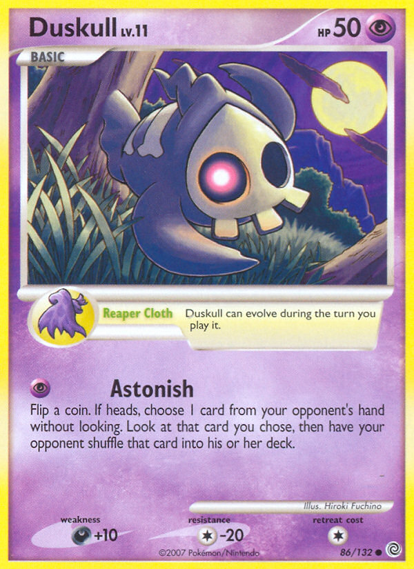 Duskull (86/132) [Diamond & Pearl: Secret Wonders] | Jack's On Queen