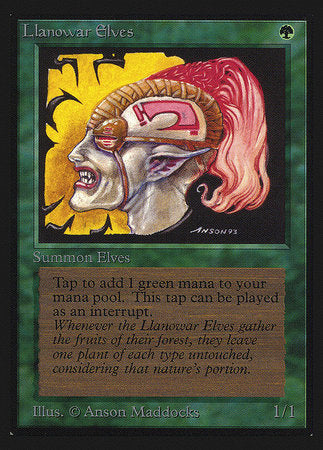 Llanowar Elves (CE) [Collectors’ Edition] | Jack's On Queen
