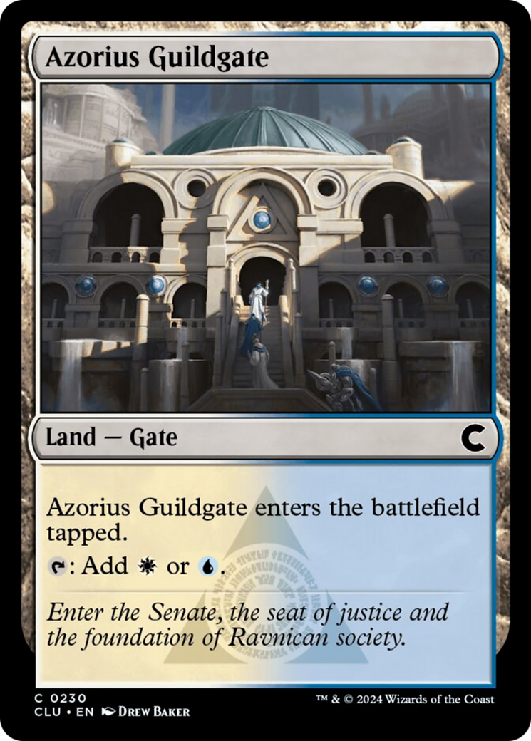 Azorius Guildgate [Ravnica: Clue Edition] | Jack's On Queen