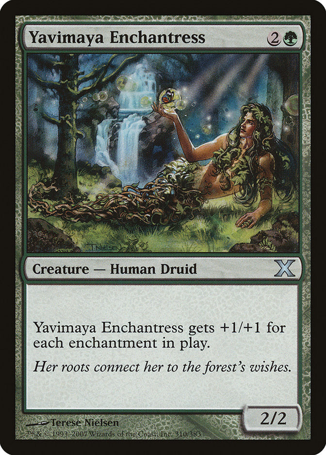 Yavimaya Enchantress [Tenth Edition] | Jack's On Queen