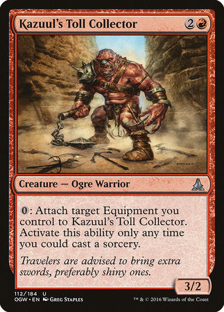 Kazuul's Toll Collector [Oath of the Gatewatch] | Jack's On Queen