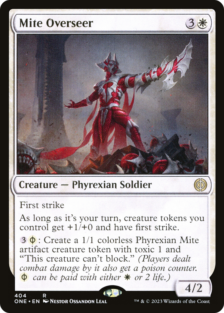 Mite Overseer [Phyrexia: All Will Be One] | Jack's On Queen