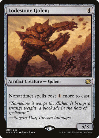 Lodestone Golem [Modern Masters 2015] | Jack's On Queen