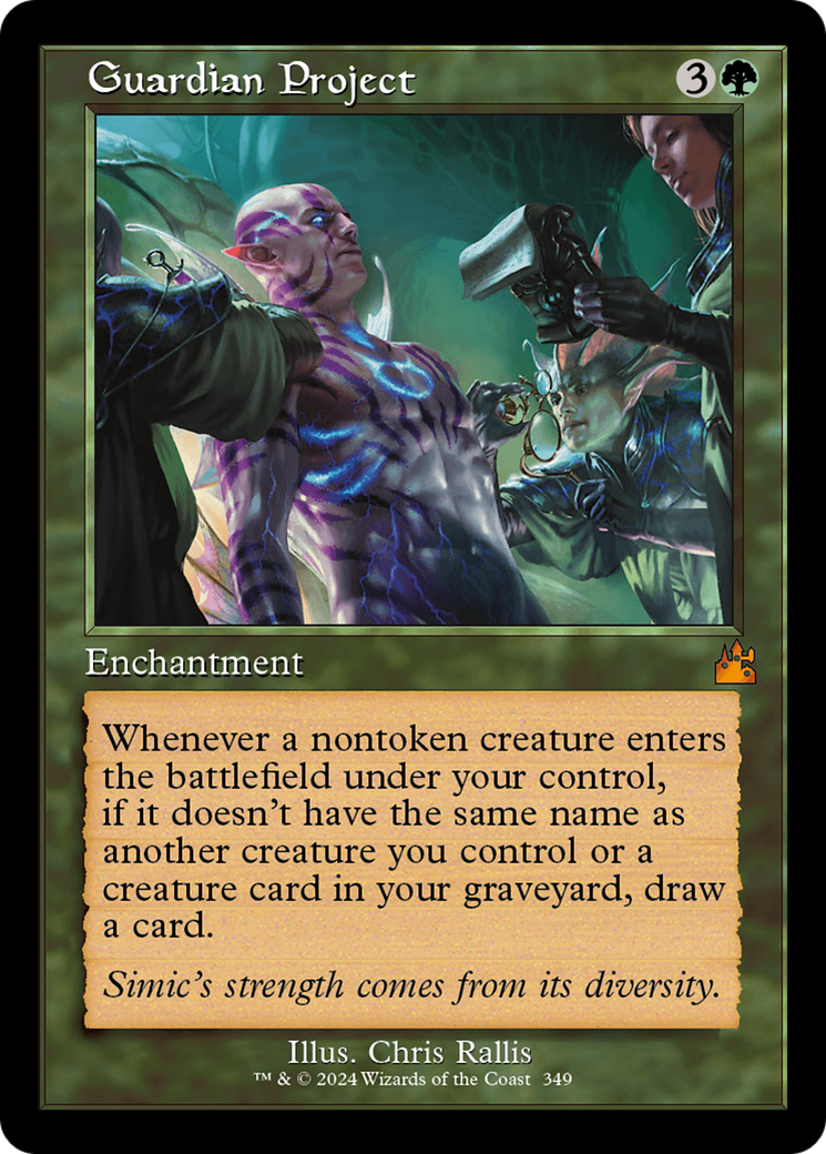 Guardian Project (Retro Frame) [Ravnica Remastered] | Jack's On Queen