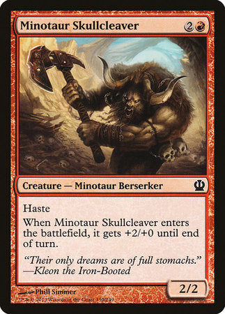 Minotaur Skullcleaver [Theros] | Jack's On Queen
