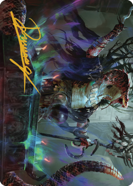 Sivriss, Nightmare Speaker Art Card (32) (Gold-Stamped Signature) [Commander Legends: Battle for Baldur's Gate Art Series] | Jack's On Queen