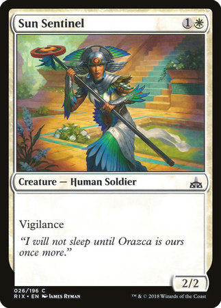 Sun Sentinel [Rivals of Ixalan] | Jack's On Queen