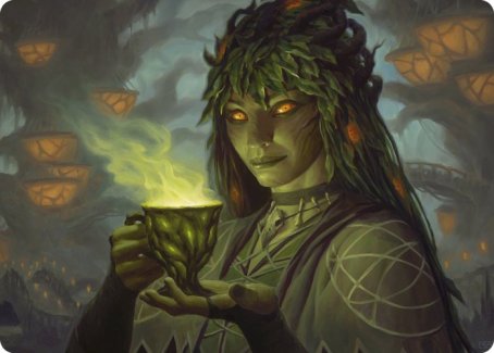 Dina, Soul Steeper Art Card [Strixhaven: School of Mages Art Series] | Jack's On Queen