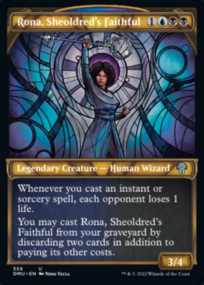 Rona, Sheoldred's Faithful (Showcase Textured) [Dominaria United] | Jack's On Queen