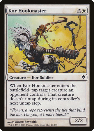 Kor Hookmaster [Zendikar] | Jack's On Queen