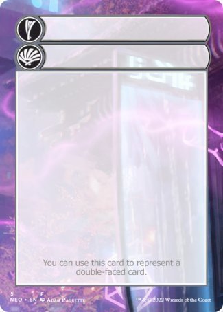 Helper Card (5/9) [Kamigawa: Neon Dynasty Tokens] | Jack's On Queen