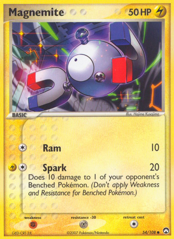 Magnemite (54/108) [EX: Power Keepers] | Jack's On Queen