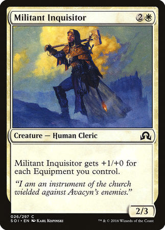 Militant Inquisitor [Shadows over Innistrad] | Jack's On Queen