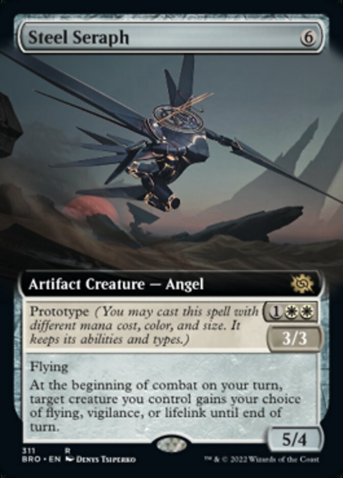 Steel Seraph (Extended Art) [The Brothers' War] | Jack's On Queen