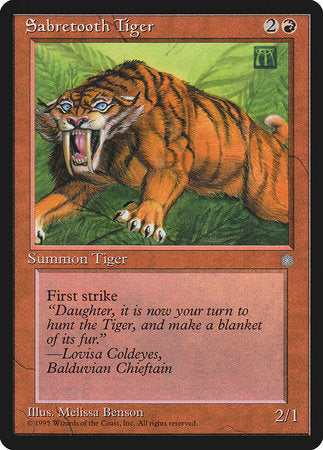 Sabretooth Tiger [Ice Age] | Jack's On Queen