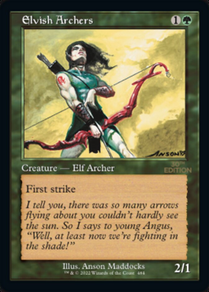 Elvish Archers (Retro) [30th Anniversary Edition] | Jack's On Queen