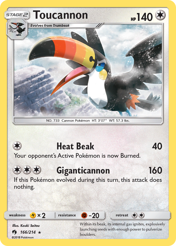 Toucannon (166/214) [Sun & Moon: Lost Thunder] | Jack's On Queen