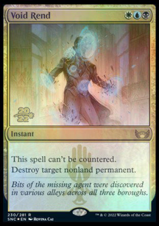 Void Rend [Streets of New Capenna Prerelease Promos] | Jack's On Queen