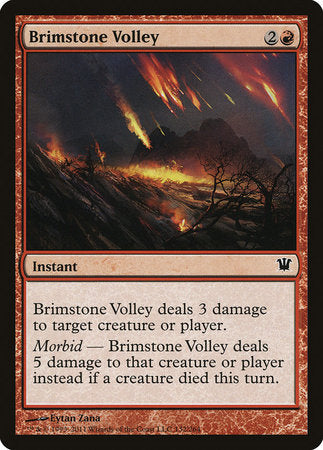 Brimstone Volley [Innistrad] | Jack's On Queen