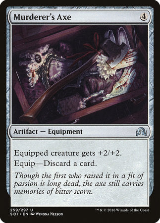Murderer's Axe [Shadows over Innistrad] | Jack's On Queen