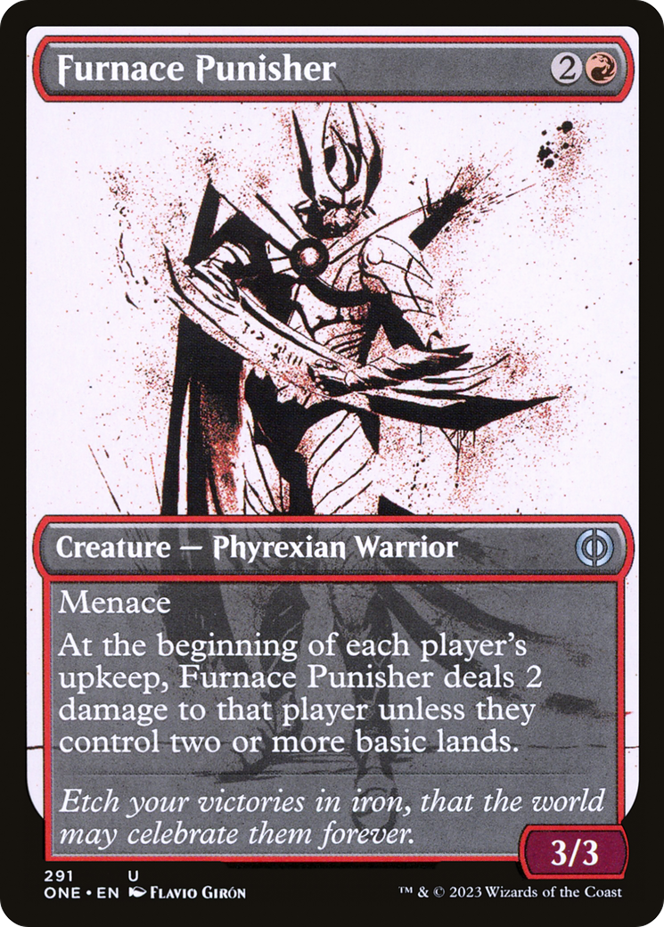 Furnace Punisher (Showcase Ichor) [Phyrexia: All Will Be One] | Jack's On Queen