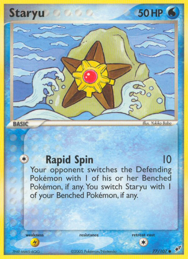 Staryu (77/107) [EX: Deoxys] | Jack's On Queen