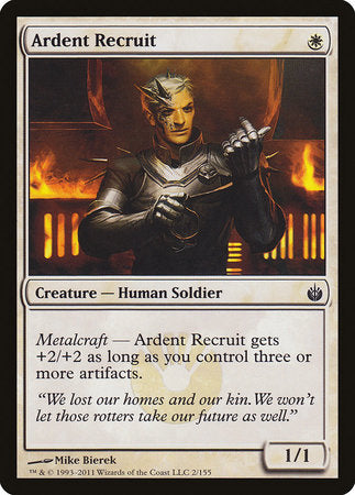 Ardent Recruit [Mirrodin Besieged] | Jack's On Queen