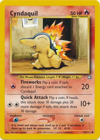 Cyndaquil (57/111) [Neo Genesis Unlimited] | Jack's On Queen