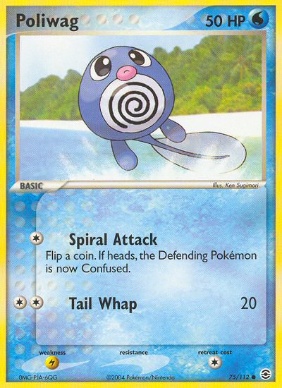 Poliwag (75/112) [EX: FireRed & LeafGreen] | Jack's On Queen