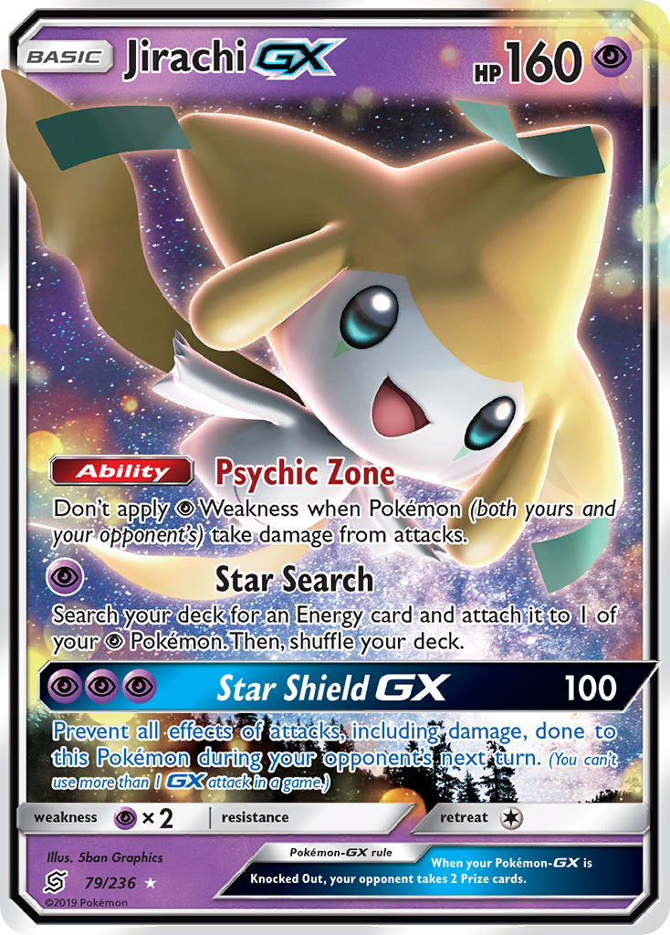 Jirachi GX (79/236) [Sun & Moon: Unified Minds] | Jack's On Queen