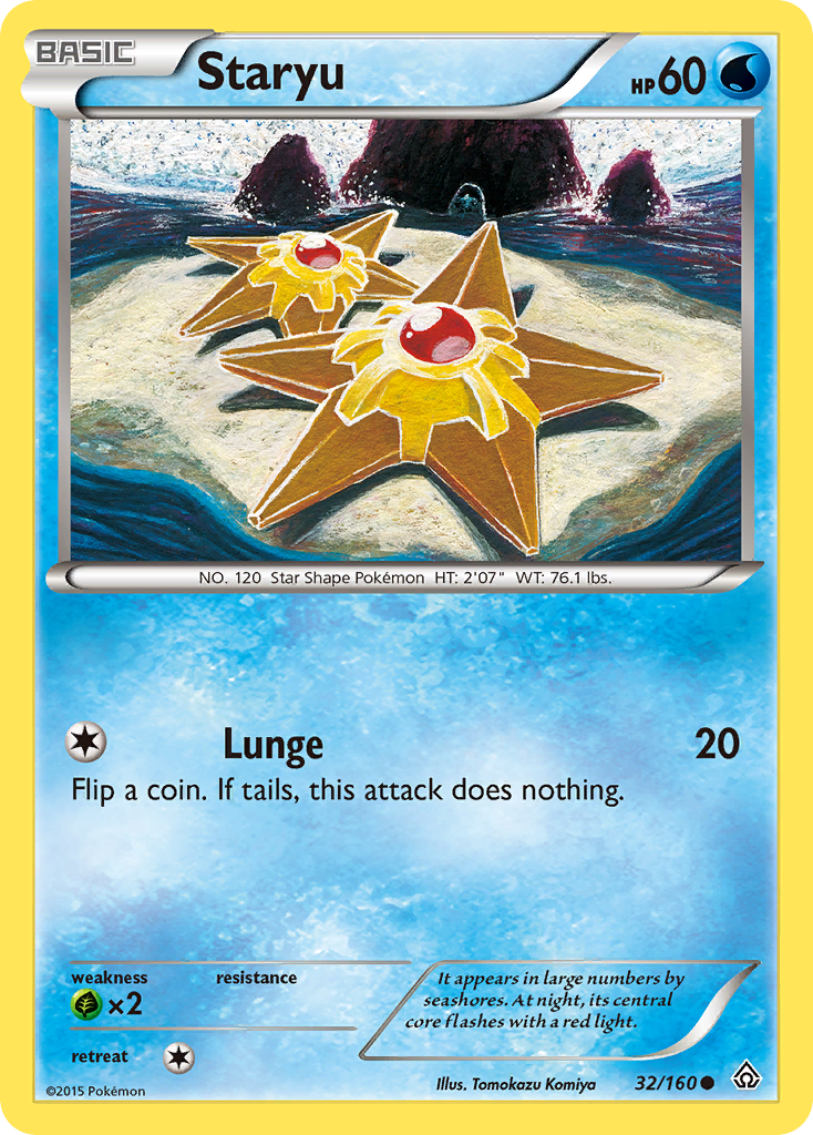 Staryu (32/160) [XY: Primal Clash] | Jack's On Queen