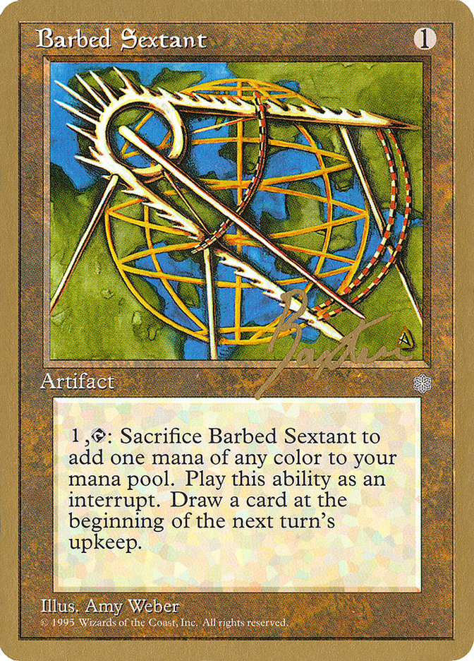 Barbed Sextant (George Baxter) [Pro Tour Collector Set] | Jack's On Queen