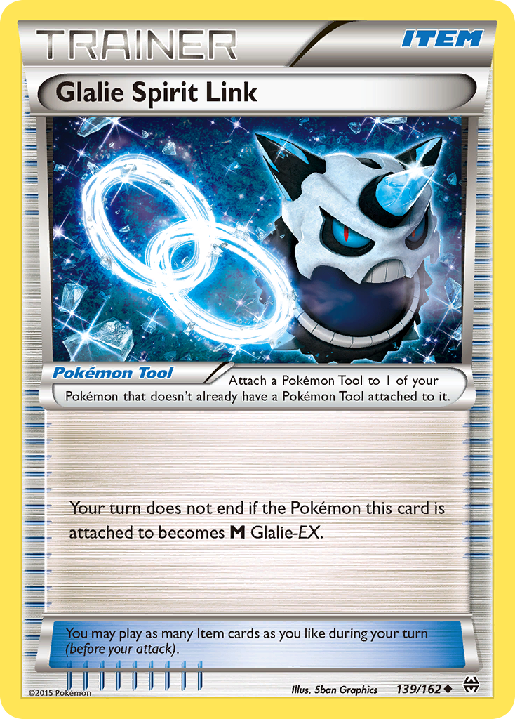 Glalie Spirit Link (139/162) [XY: BREAKthrough] | Jack's On Queen