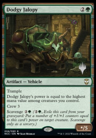 Dodgy Jalopy (Promo Pack) [Streets of New Capenna Commander Promos] | Jack's On Queen