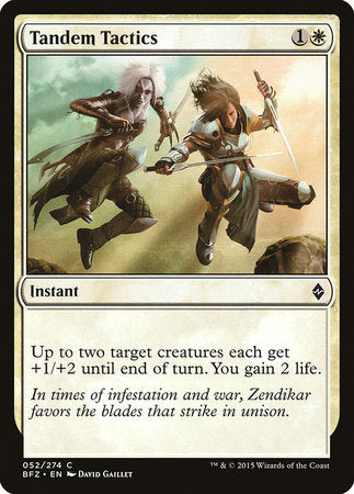 Tandem Tactics [Battle for Zendikar] | Jack's On Queen