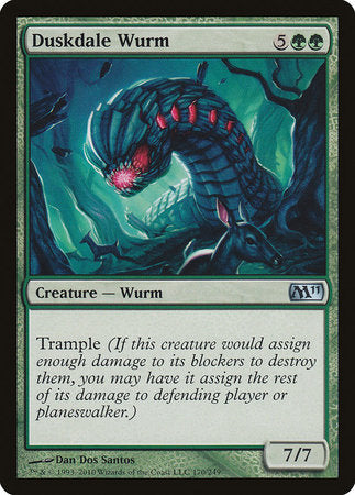 Duskdale Wurm [Magic 2011] | Jack's On Queen