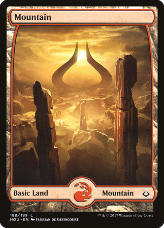 Mountain (188) - Full Art [Hour of Devastation] | Jack's On Queen