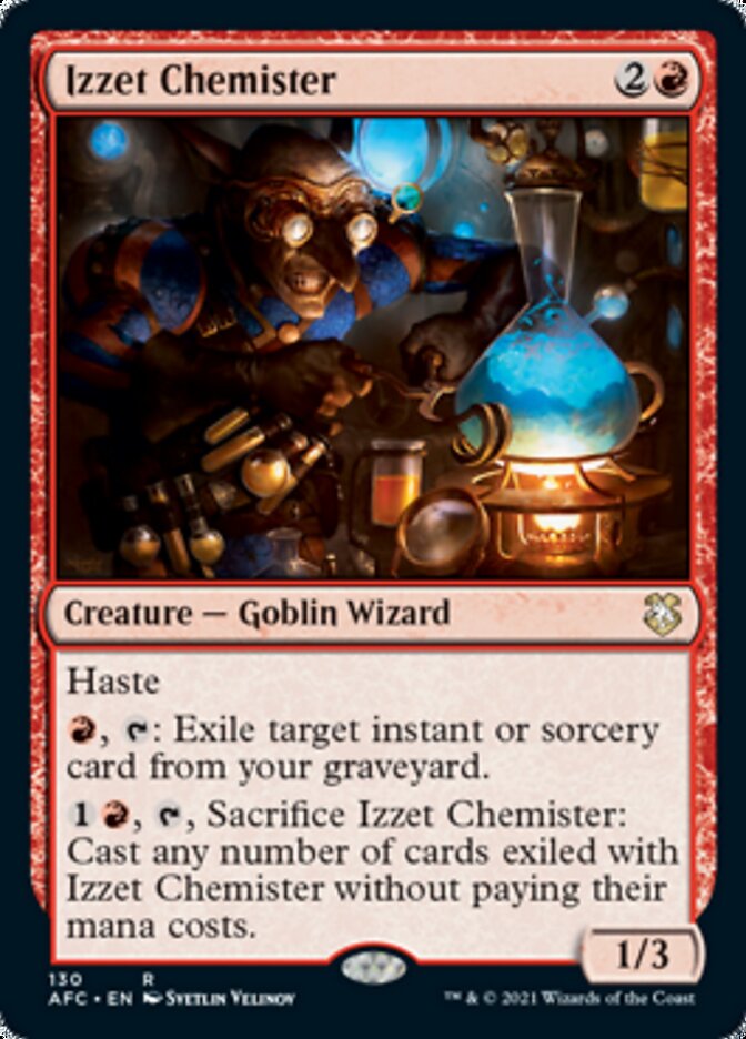 Izzet Chemister [Dungeons & Dragons: Adventures in the Forgotten Realms Commander] | Jack's On Queen