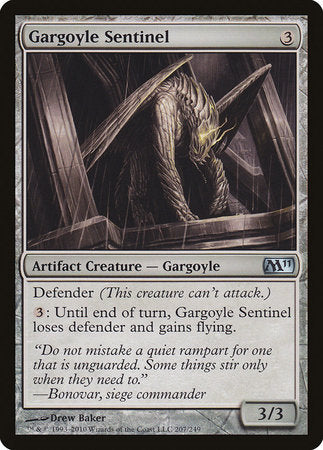 Gargoyle Sentinel [Magic 2011] | Jack's On Queen