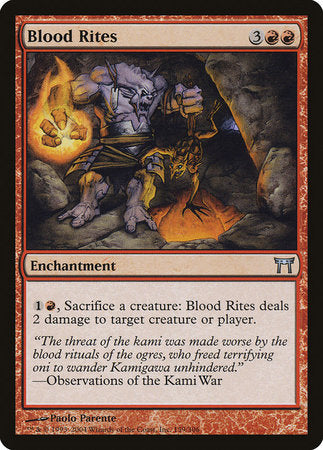 Blood Rites [Champions of Kamigawa] | Jack's On Queen