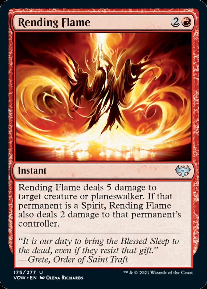 Rending Flame [Innistrad: Crimson Vow] | Jack's On Queen