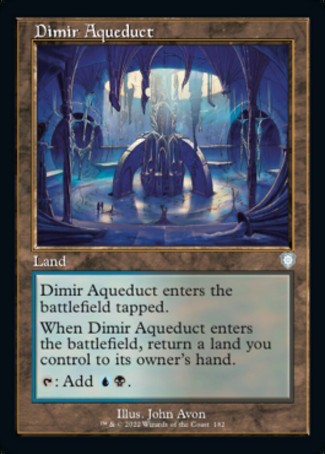 Dimir Aqueduct (Retro) [The Brothers' War Commander] | Jack's On Queen