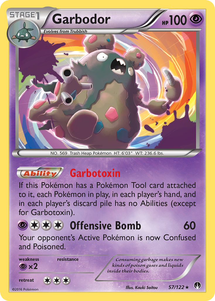 Garbodor (57/122) [XY: BREAKpoint] | Jack's On Queen