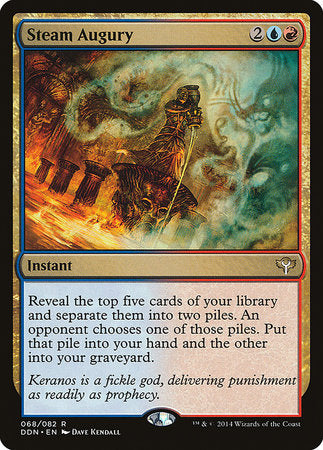 Steam Augury [Duel Decks: Speed vs. Cunning] | Jack's On Queen