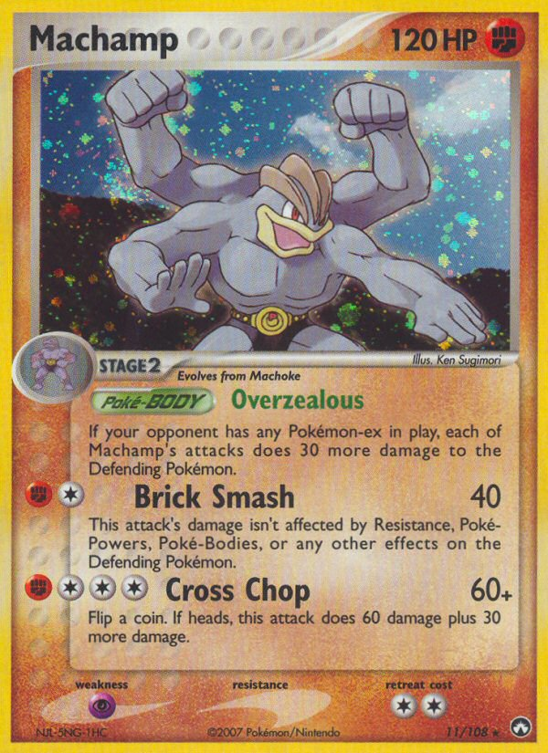 Machamp (11/108) [EX: Power Keepers] | Jack's On Queen