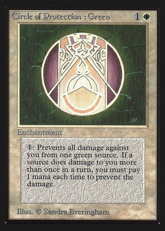 Circle of Protection: Green (CE) [Collectors’ Edition] | Jack's On Queen