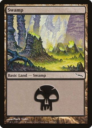 Swamp (295) [Mirrodin] | Jack's On Queen