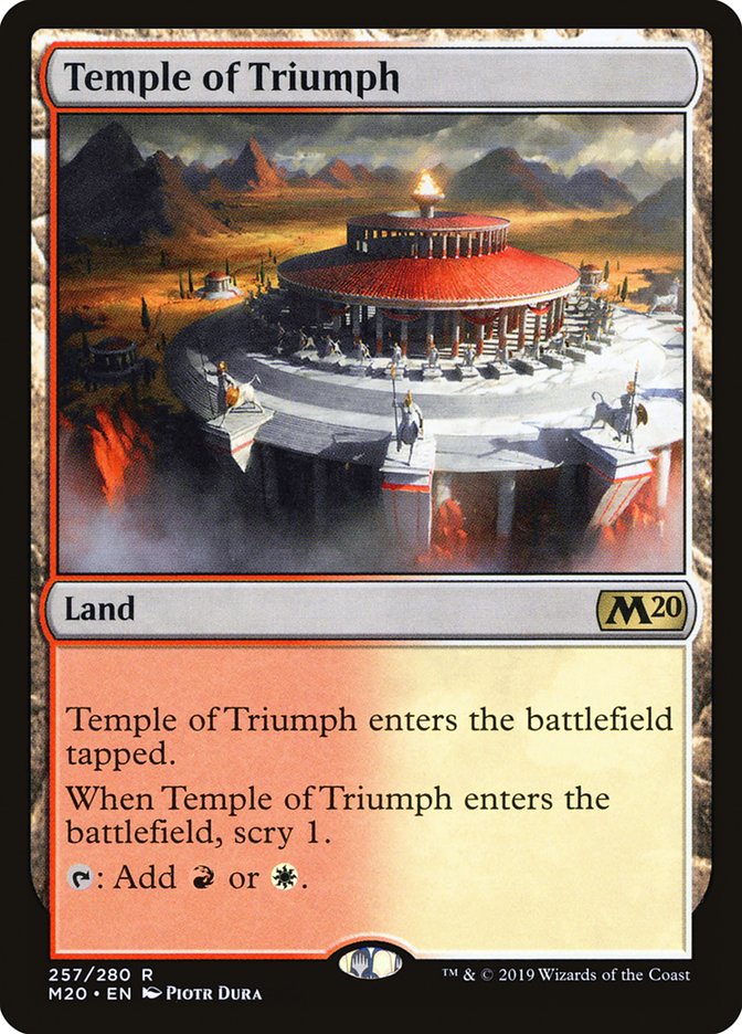 Temple of Triumph [Core Set 2020] | Jack's On Queen