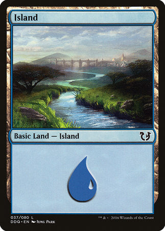 Island (37) [Duel Decks: Blessed vs. Cursed] | Jack's On Queen